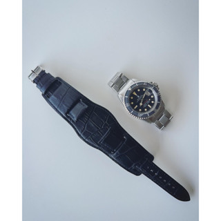 NEIGHBORHOOD LEATHER EMB WATCH BAND  ネイビ NEIGHBORHOOD LEATHER EMB WATCH BAND ネイビー