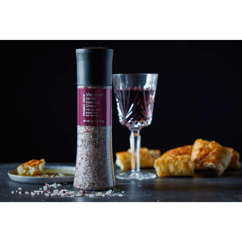 Wine Infused Sea Salt Grinder