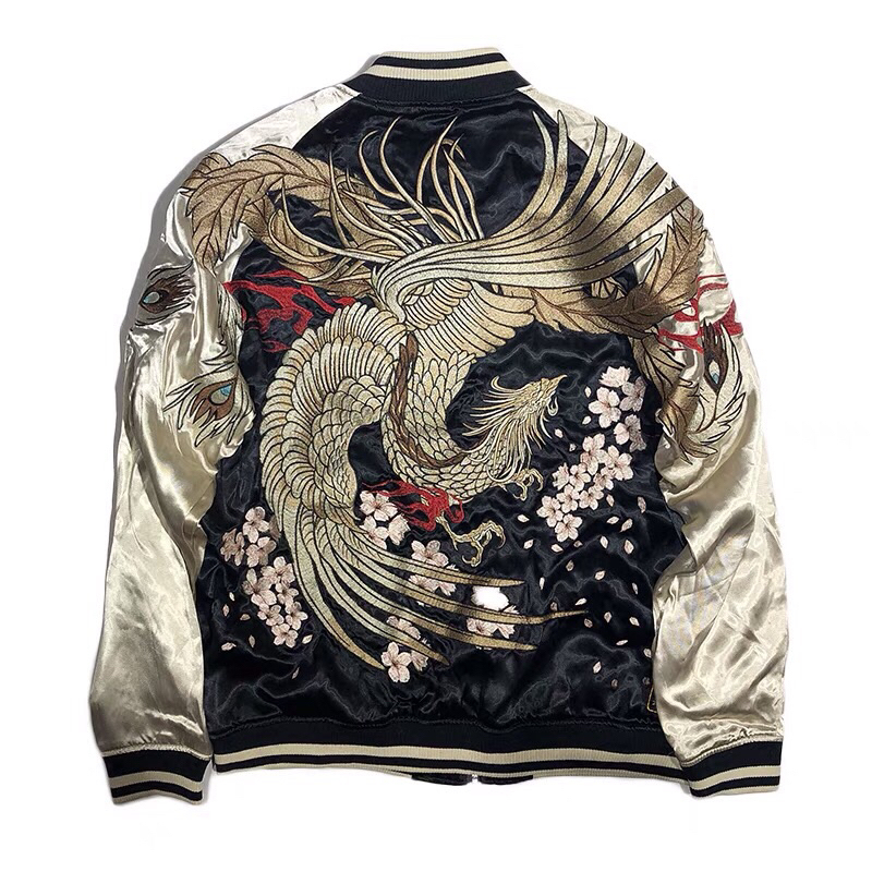 藍風の本舖】刺繡潮牌絡繰魂·粹Karakuri Tamashii同款神鳥朱雀舞 藍風の本舖】刺繡潮牌絡繰魂·粹Karakuri Tamashii同款神鳥朱雀舞