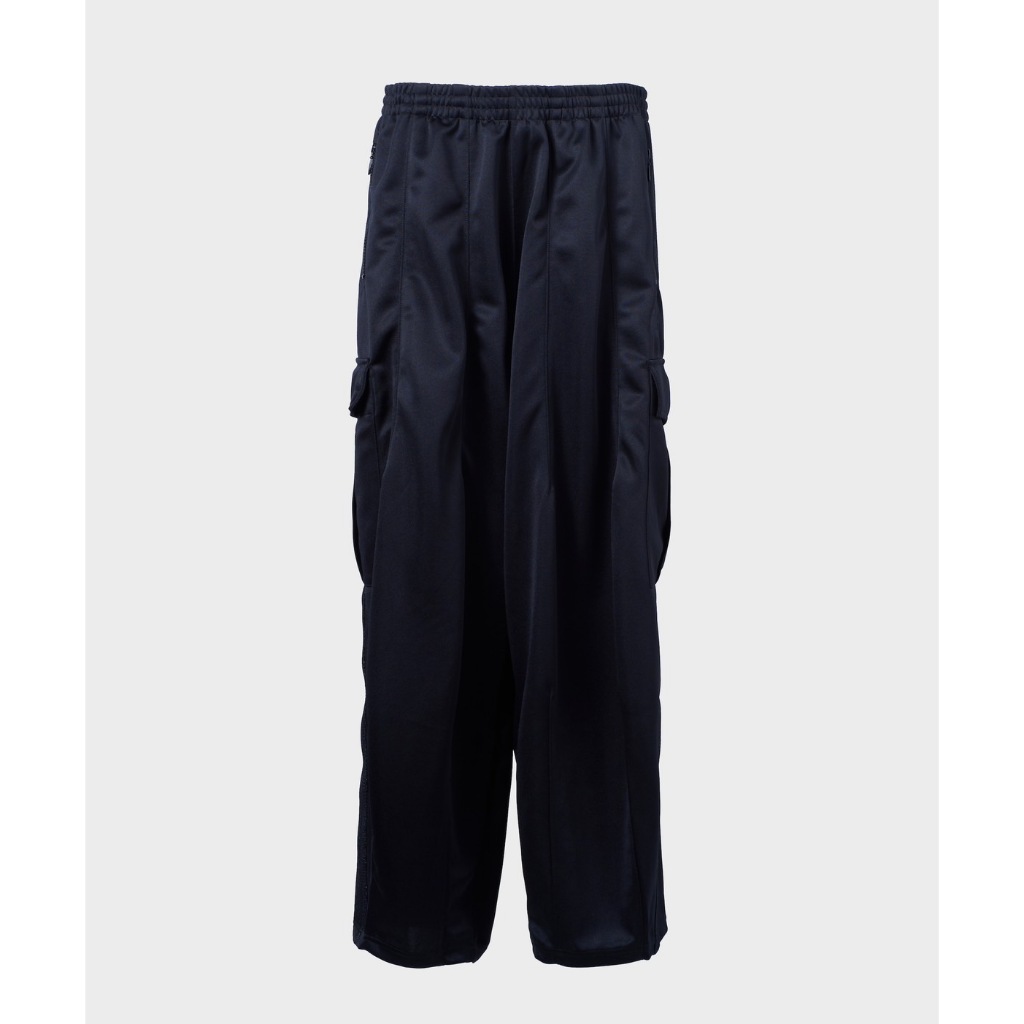 Hills】寬管STUDIOUS X NEEDLES 別注BDU H.D. TRACK PANTS 黑色口袋款