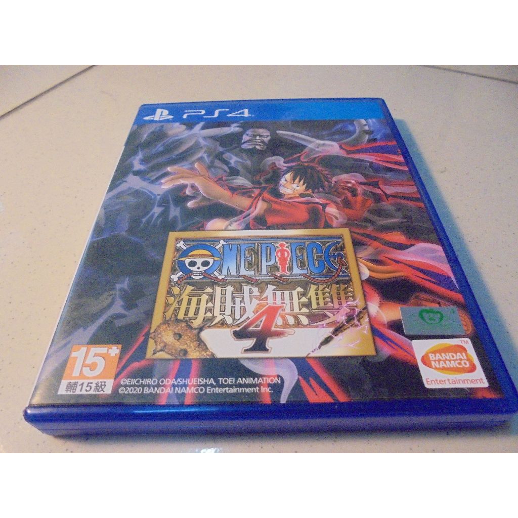 PS4 海賊無雙4-航海王ONE PIECE 中文版直購價1400元桃園《蝦米