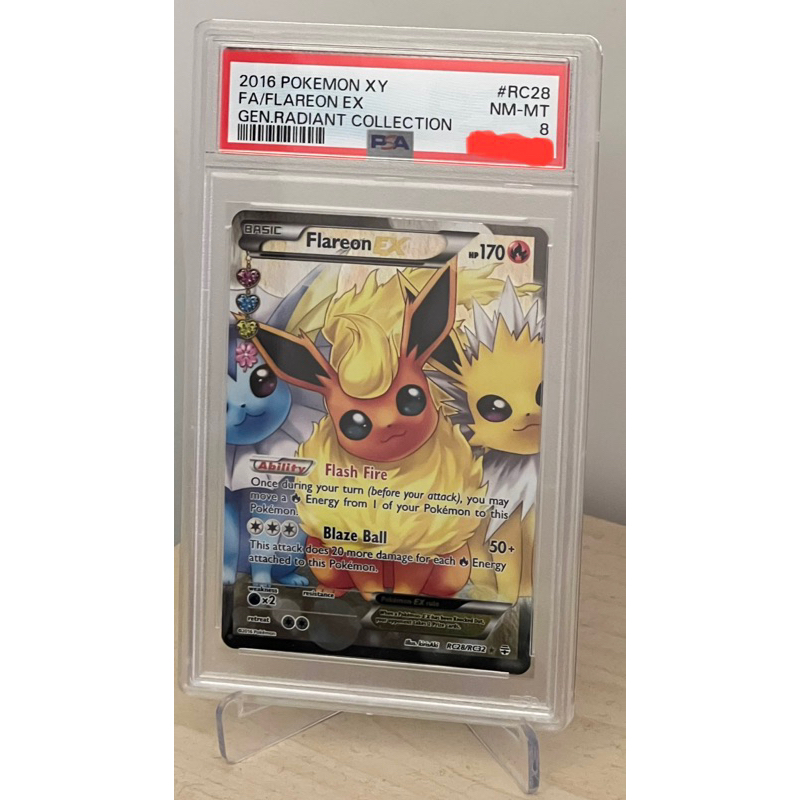Pokemon 寶可夢 美版 國際版 TCG Flareon 火伊布 PSA RC28 | 蝦皮購物