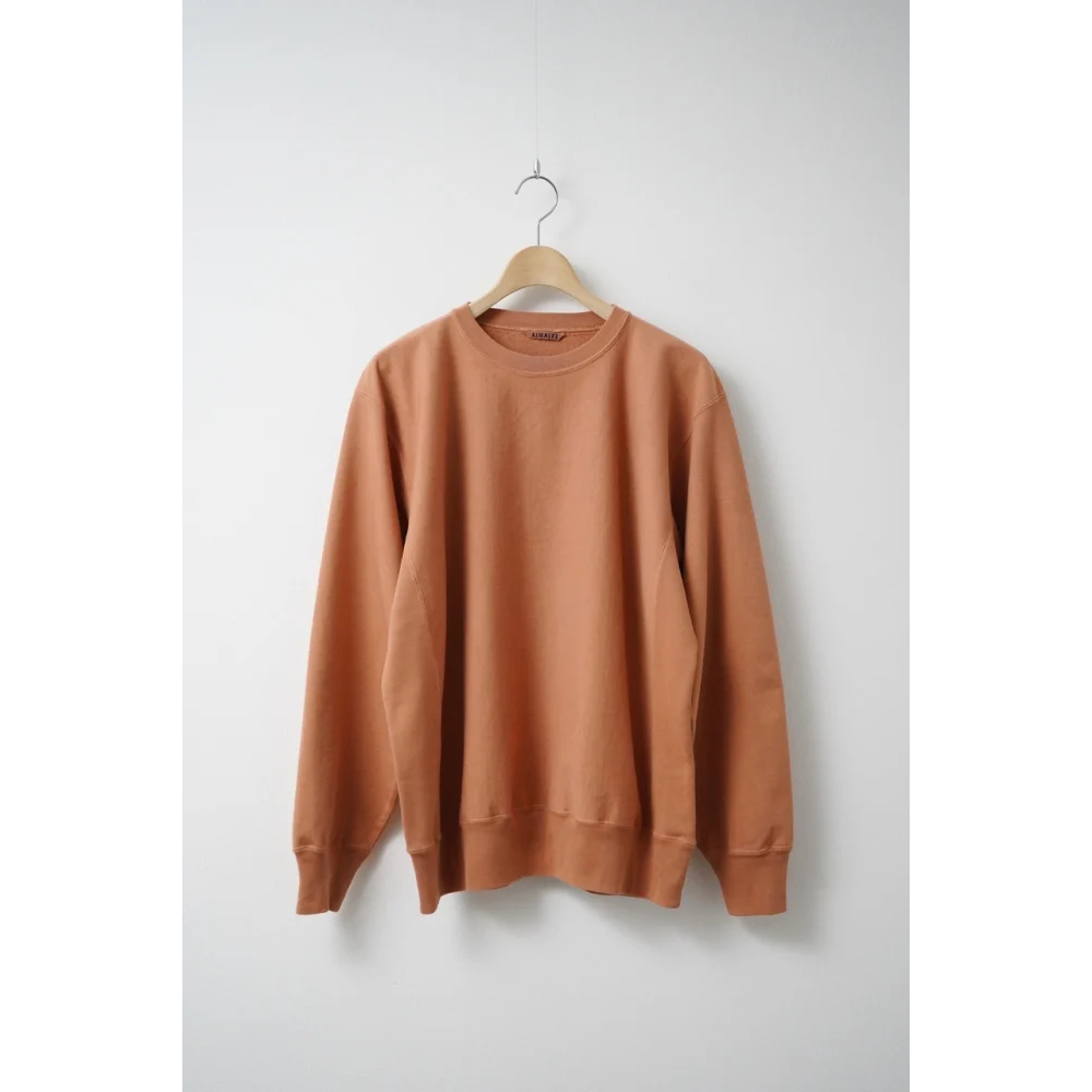 過龍年前折扣23年款日本製現貨AURALEE SUPER MILLED SWEAT P/O size:3