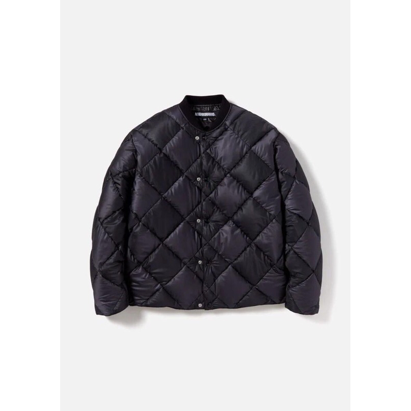 neighborhood checker down jacket 23aw NEIGHBORHOOD(ネイバーフッド