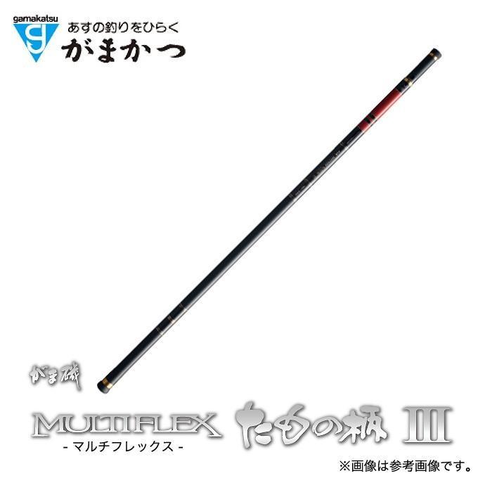 源豐釣具GAMAKATSU MULTIFLEX たもの柄3 III 550 可伸縮玉柄磯玉柄磯撈