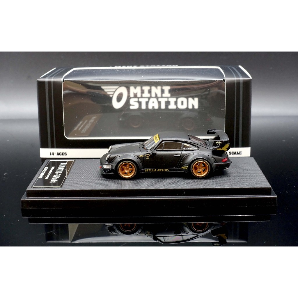 MASH】現貨特價Mini Station 1/64 Porsche 934 RWB Stella