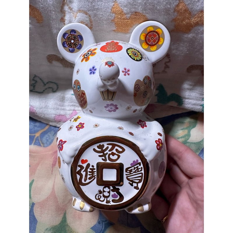 禮坊 Rivon 過年限定版 鼠年 存錢筒 2手 無外盒 蝦皮購物 