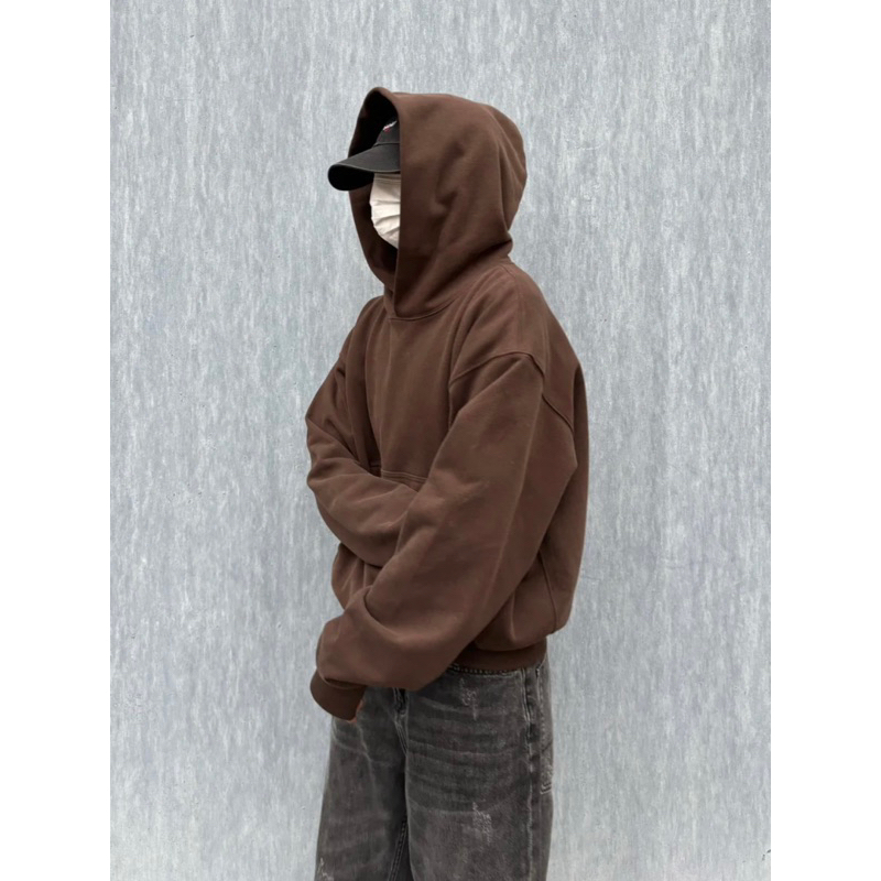 J.V Select】STS Vintage Boxy Hoodie 寬短復古美式帽t 摩卡廓形感薄絨| 蝦皮購物