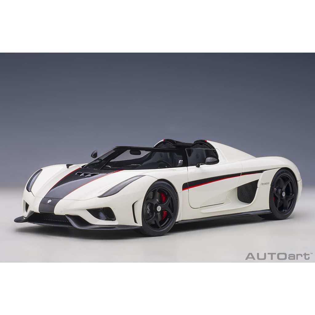 AUTOart 1:18 – Koenigsegg Regera 2016 Blanche – Miniature De Collection