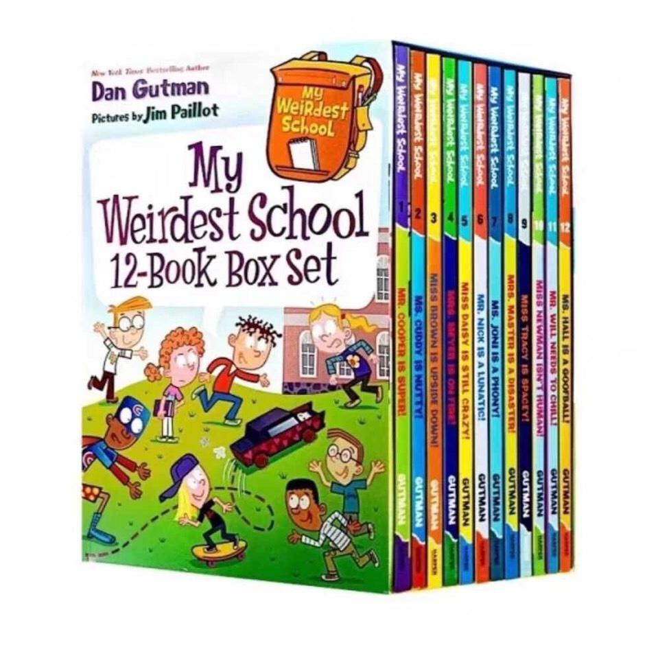 貨到付款〖點讀版送音頻〗My Weird School瘋狂學校1-5季全套69本 貨到付款〖點讀版送音頻〗My Weird School瘋狂學校1-5季全套69本