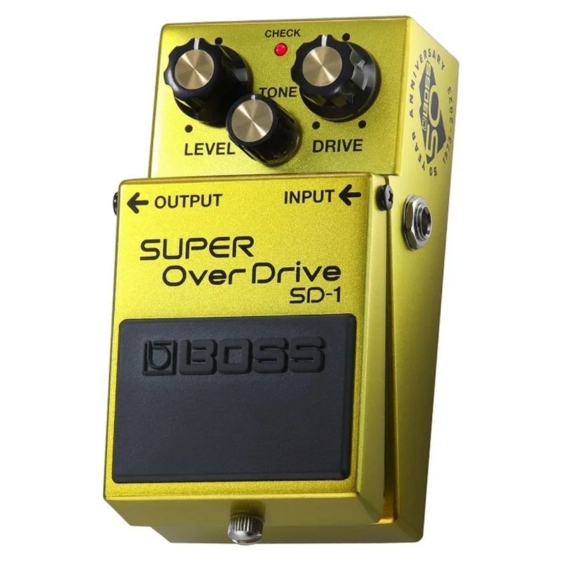 BOSS SD-1 B50A 50週年紀念版SD1 Super Overdrive 電吉他破音效果器