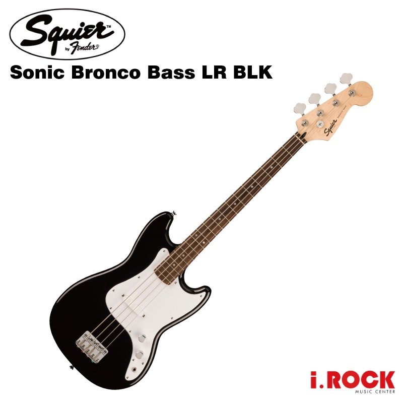 Squier Sonic Bronco Bass LR BLK 電貝斯黑【i.ROCK 愛樂客樂器】BULLET 改款| 蝦皮購物