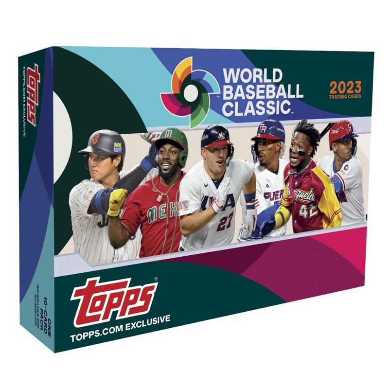 WBC>全新現貨2023 Topps World Baseball Classic WBC 世界棒球經典賽球員卡盒| 蝦皮購物