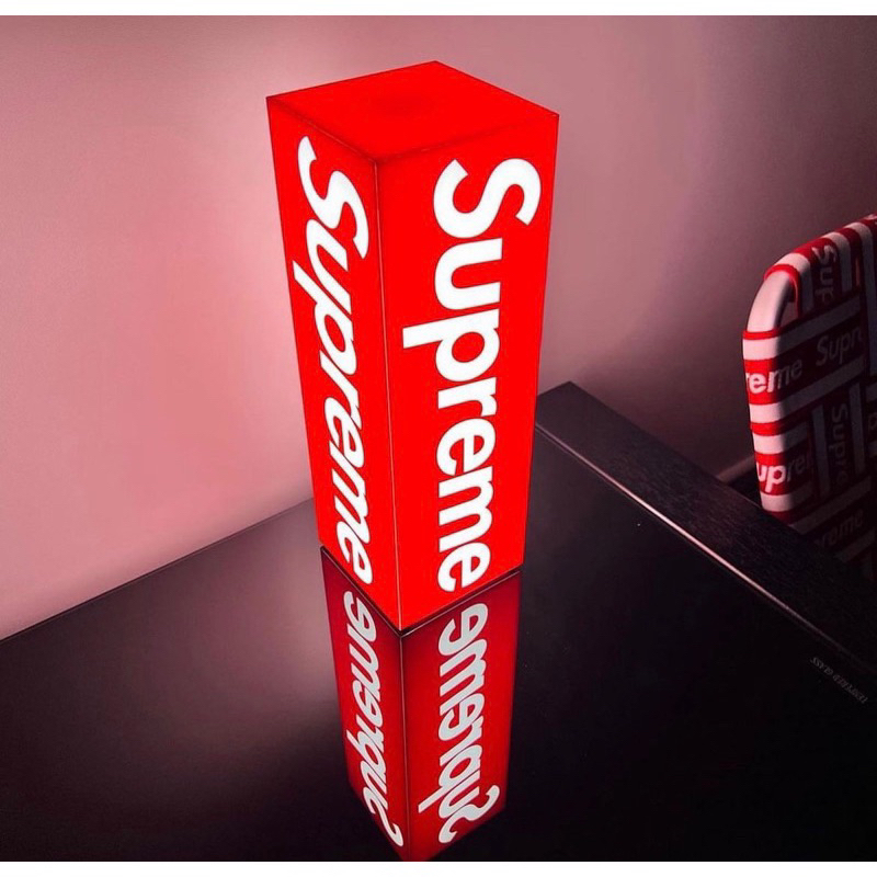 2023AW SUPREME BOX LOGO LAMP 夜燈 招牌燈 現貨在店