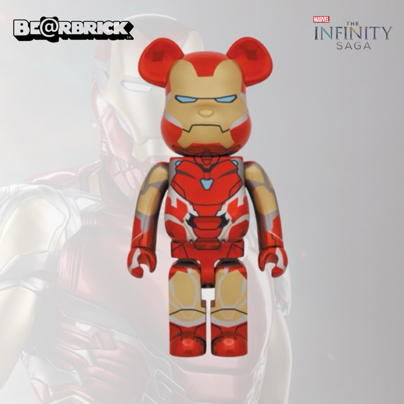 BE@RBRICK IRON MAN MARK85 CHROME 100&400 - アメコミ