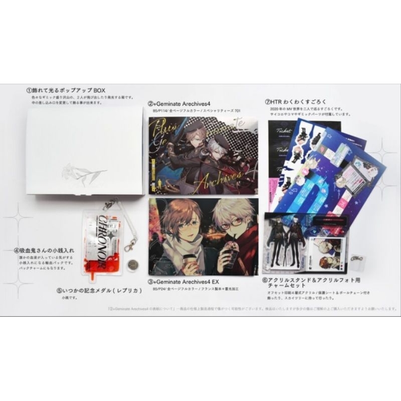 ChroNoiR 葛葉 叶[CNR]カタログ＆グッズセット +Geminate くろのわ