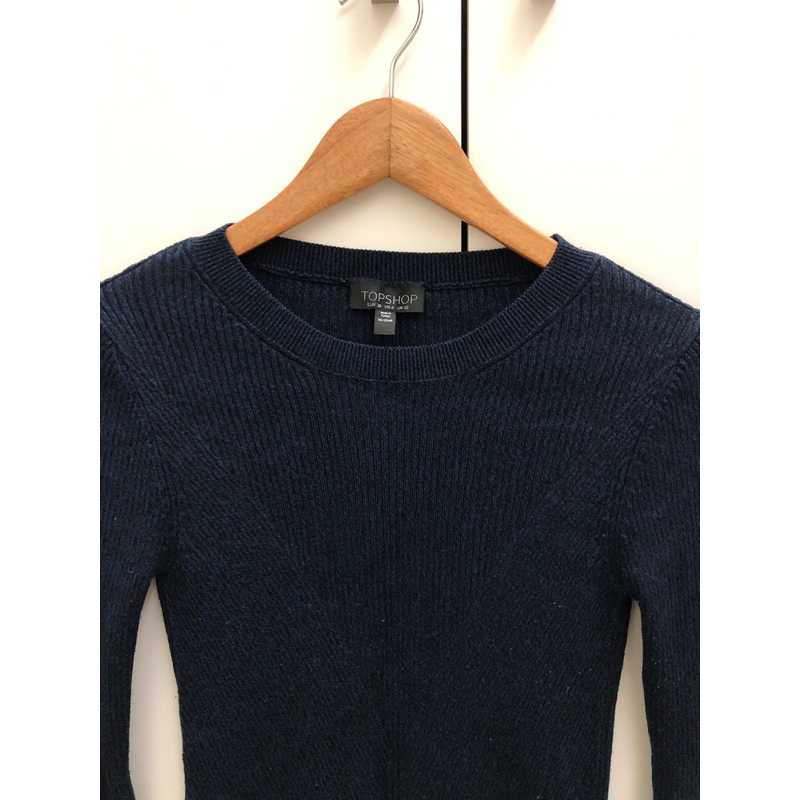 Topshop on sale navy jumper