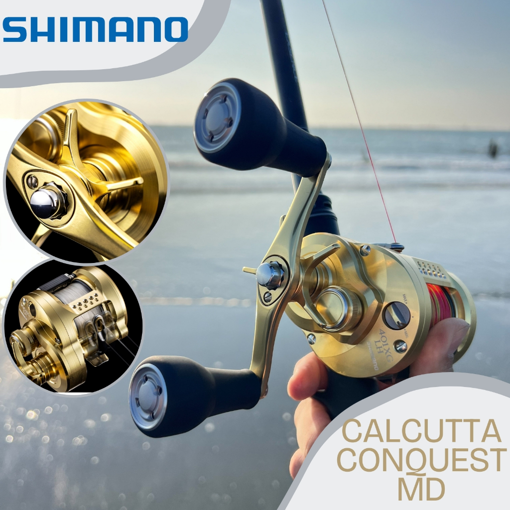 海天龍釣具~ 【SHIMANO 23 CALCUTTA CONQUEST MD】~ 金康鼓式捲| 蝦皮購物