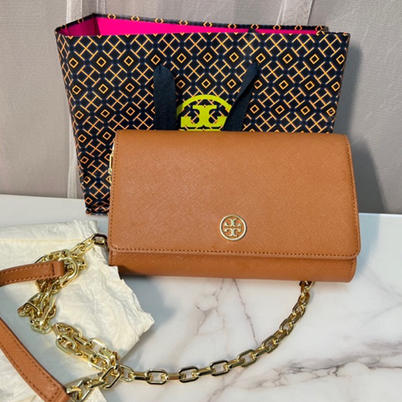 Tory burch wallet on chain sales