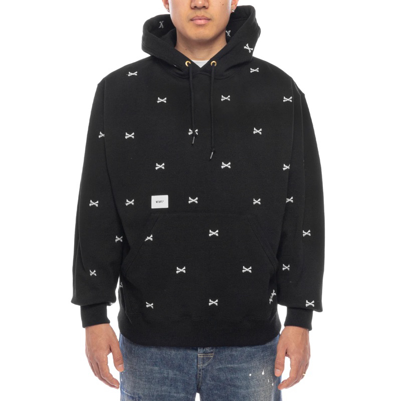 22AW WTAPS ACNE HOODY CTPL TEXTILE 帽T 刺繡骨頭現貨在店| 蝦皮購物