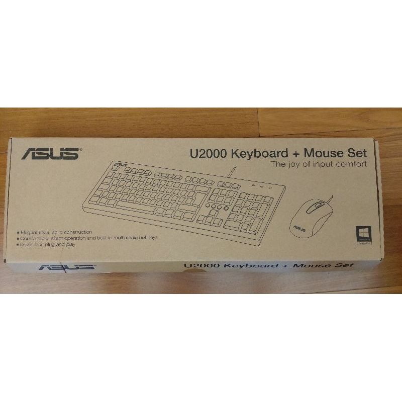 ASUS PR1101U keyboard 鍵盤 全新盒裝 USB有線 | 蝦皮購物