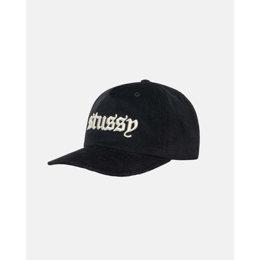 【日貨代購CITY】STUSSY MID-DEPTH OLD ENGLISH SNAPBACK 帽子 燈芯絨 現貨