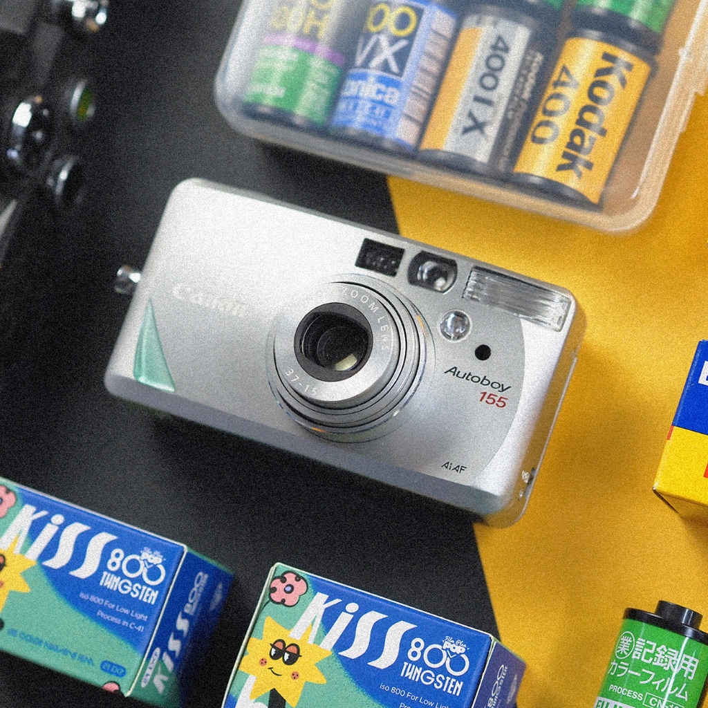 實驗攝◎口袋底片機 Canon Autoboy 155 超輕巧 最高傑作 金屬質感 隨身派 旅遊 生活日常 紀錄拍攝