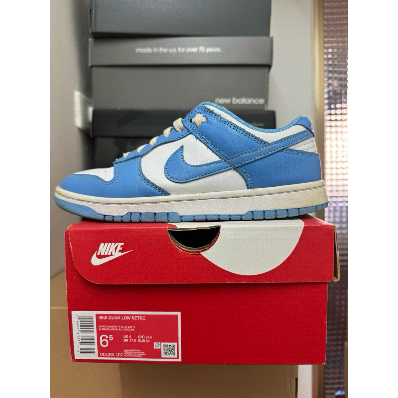 NIKE DUNK LOW UNIVERSITY BLUE 北卡藍 大學藍 UNC DD1391-102 休閒鞋 板鞋