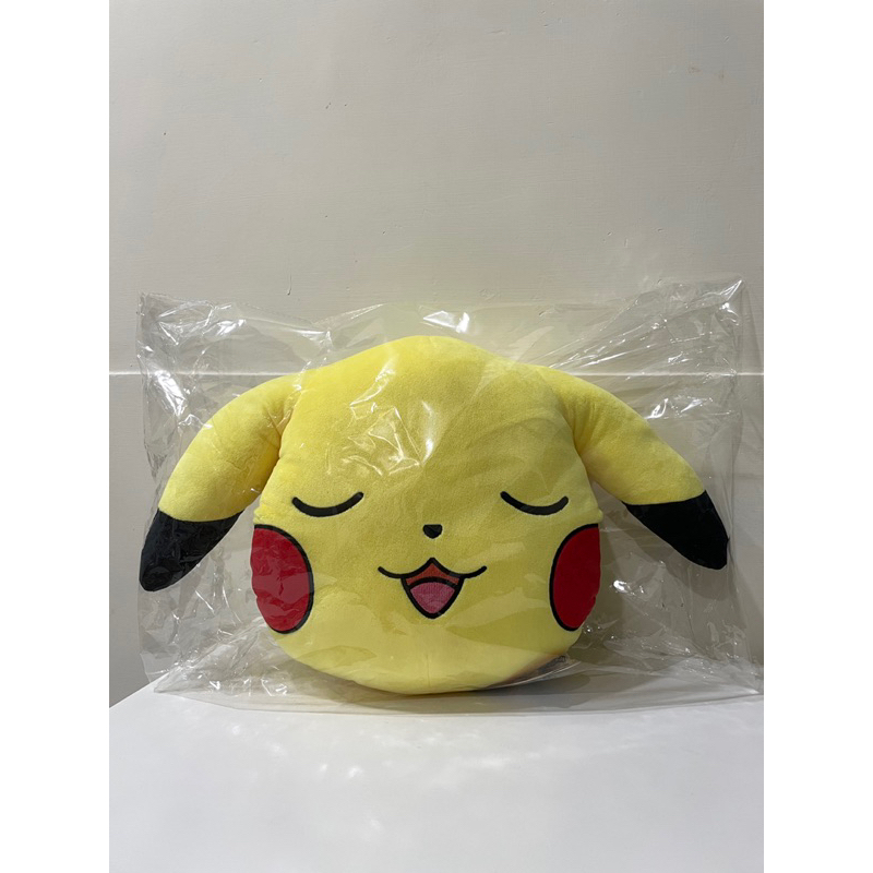 Pokemon 寶可夢 皮卡丘暖手抱枕（正版） | 蝦皮購物