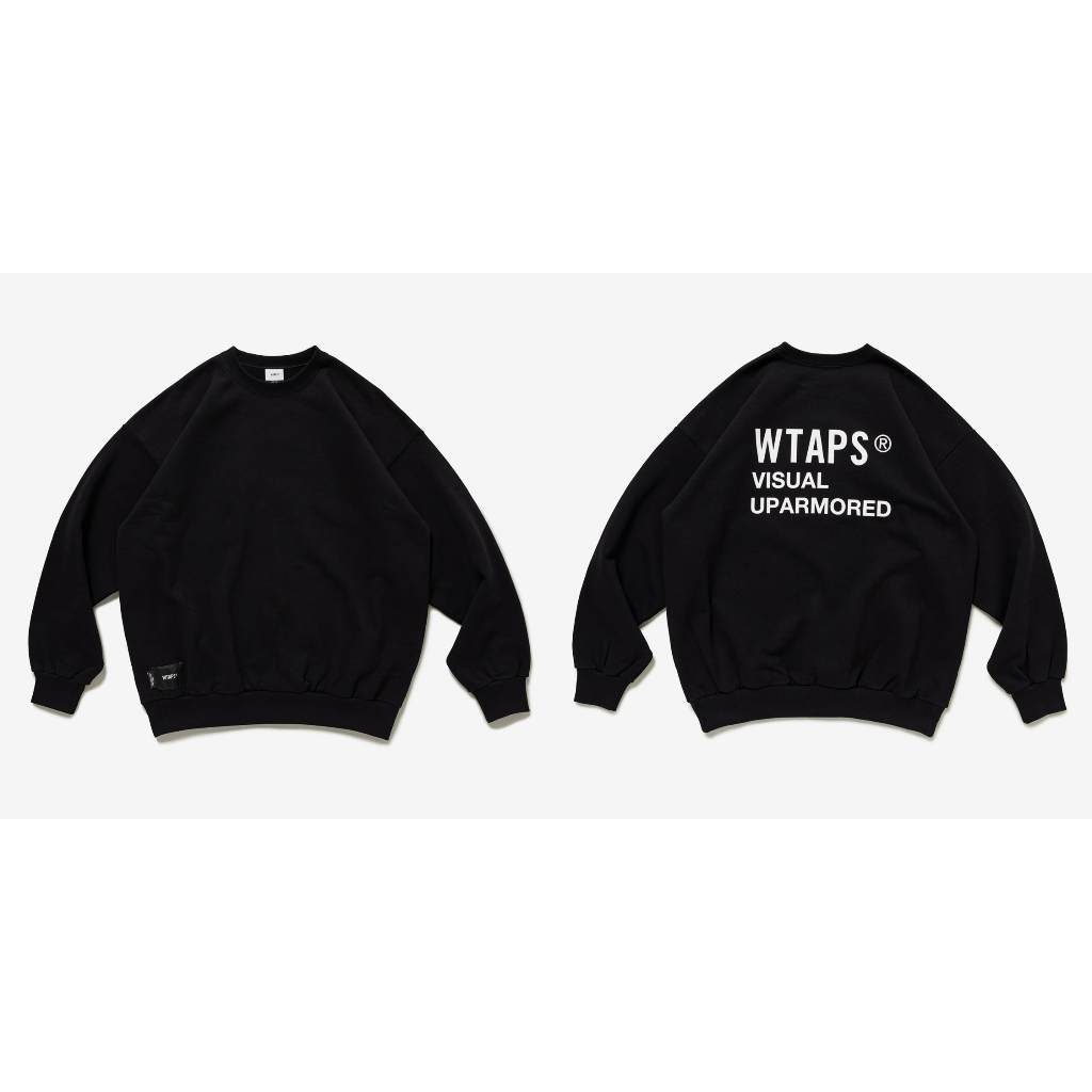 WTAPS FORTLESS SWEATER COTTON GRAY L-