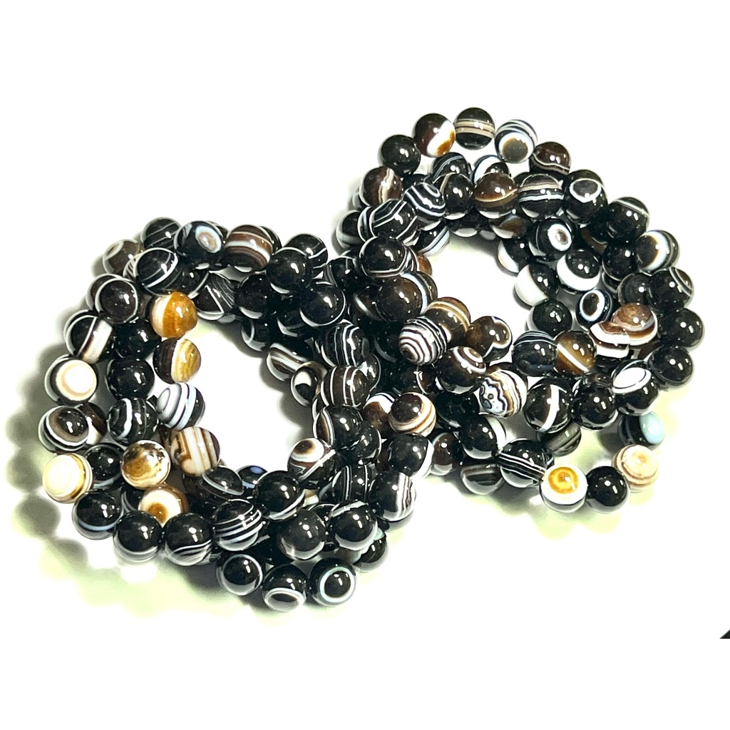 0802101 瑪瑙天眼天珠10＊28ミリ