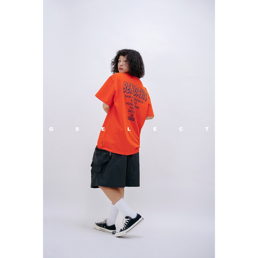 【GSELECT】 BEN DAVIS 日線 WORLD TOUR TEE 世界巡迴 城市 台北 短T 圓領 短袖