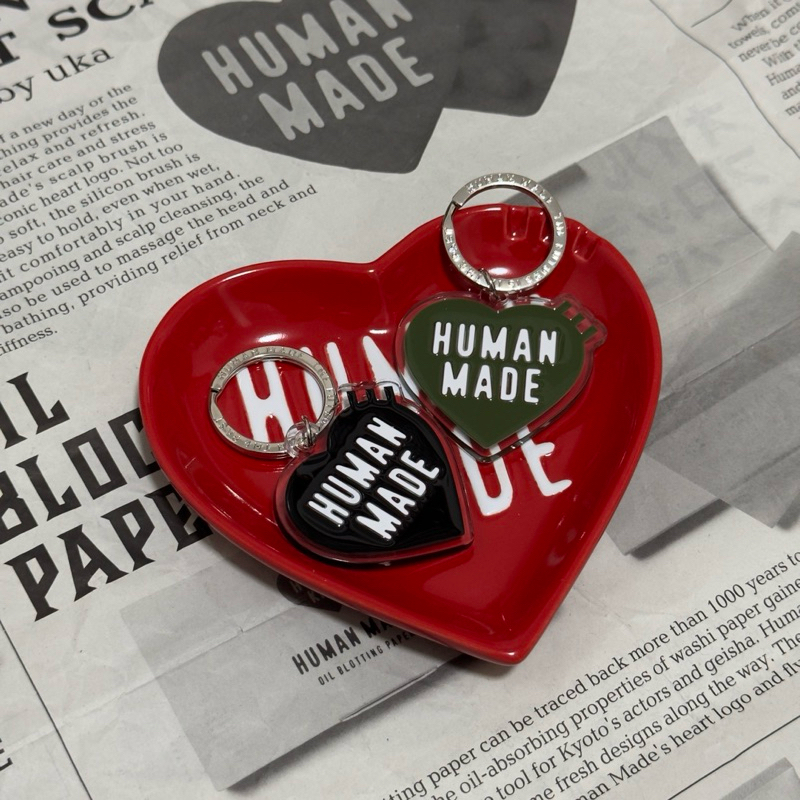 Zero》- Human Made Heart Keychain 愛心鑰匙圈| 蝦皮購物