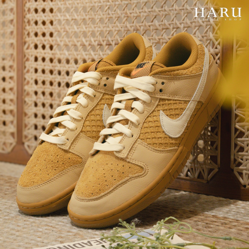 Nike Dunk Low Retro 蜂蜜 奶油 鬆餅 卡其 麂皮 低筒 男女復古休閒鞋 Fz4041 744 蝦皮購物