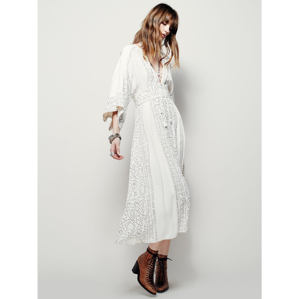 Free people Modern Kimono Dress size xs