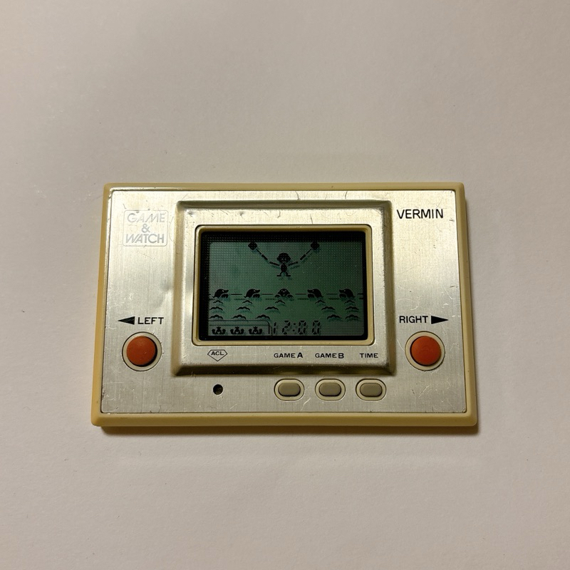任天堂 GAME AND & WATCH Vermin 1980 遊戲機 直接從日本 掌上型電玩 | 蝦皮購物