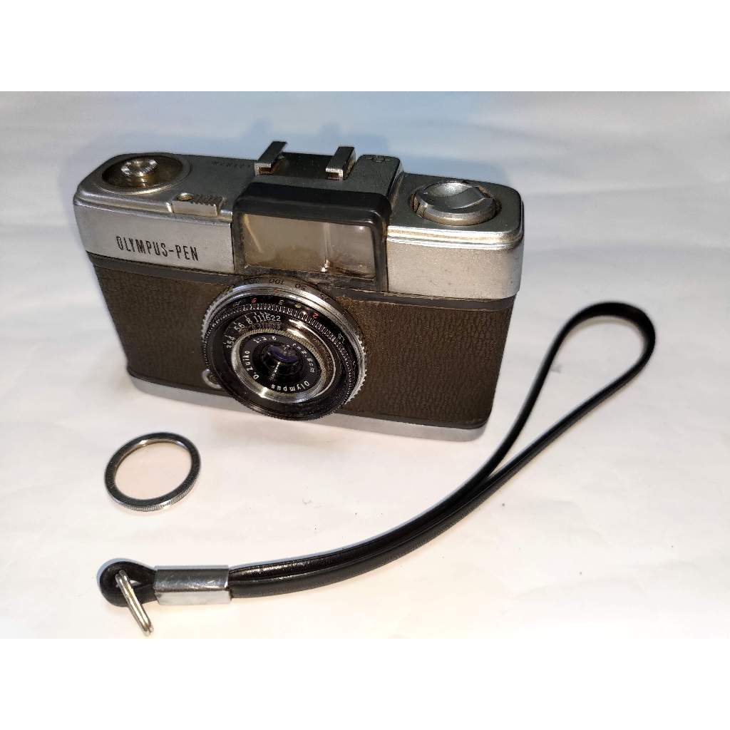 Olympus Pen 28mm F3.5廣角手動估焦半格機械底片機(Pen最初始典藏手動