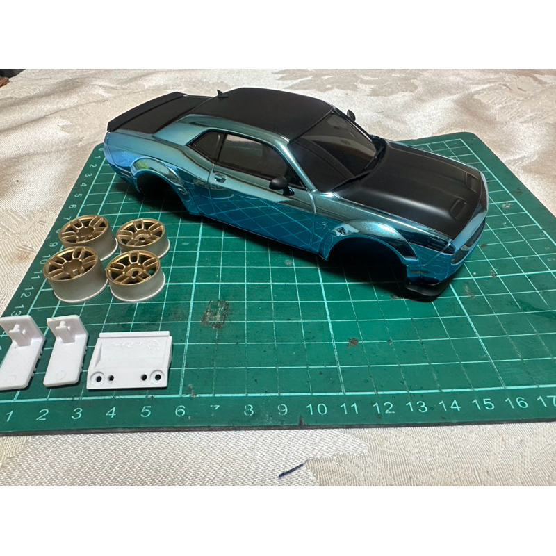 Autoscale Mini-Z Dodge Challenger SRT Hellcat Redeye Purple Ma020 C2x41292233