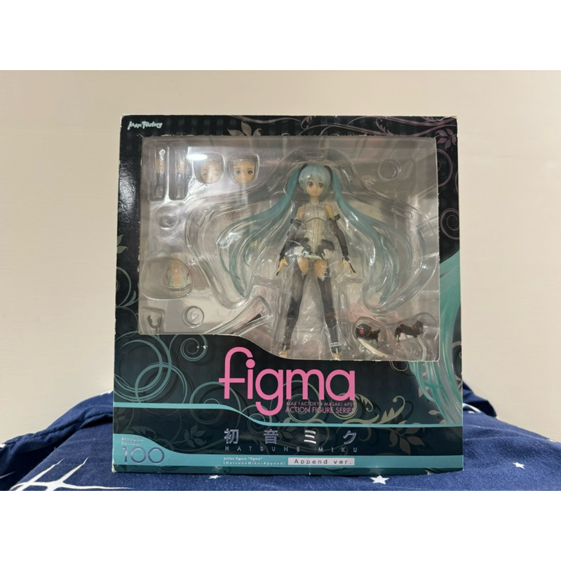 僅剩一組figma 初音V4X append 雪初音EX-016擴充版100 初音未來Miku