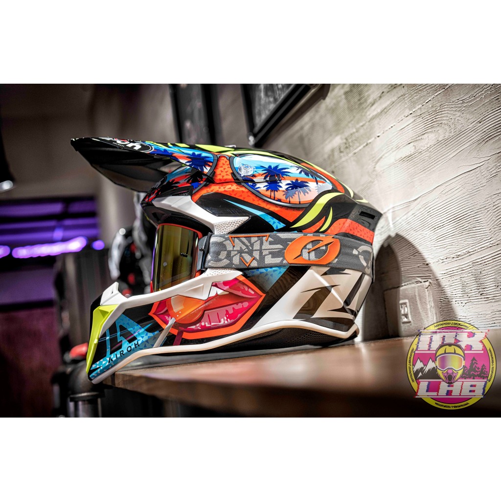 Airoh Wraaap Lollipop Gloss - Caschi Cross Moto | Nencini Sport