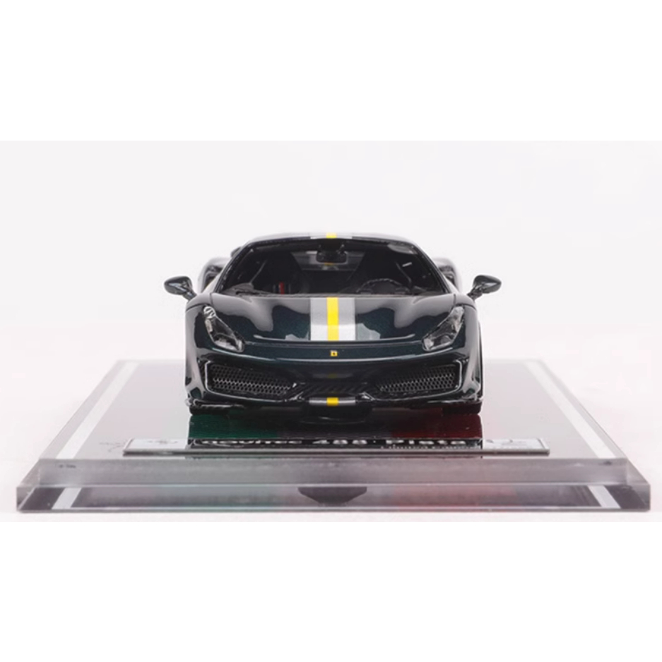 U2 重なり合う 1/64 フェラーリ488ピスタ novitec グレー