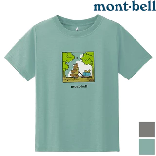 Mont-Bell Wickron 兒童排汗短T/幼童排汗衣 1114805 1114806 CAMP BEAR