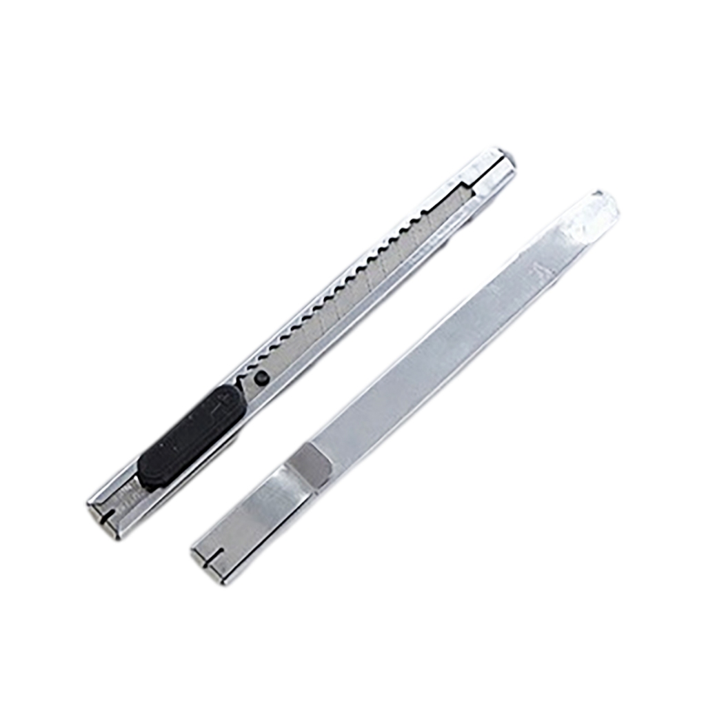 【現貨】美工刀 文具 小刀 拆箱刀 美工 拆信刀 輕便 金屬美工刀 | 蝦皮購物