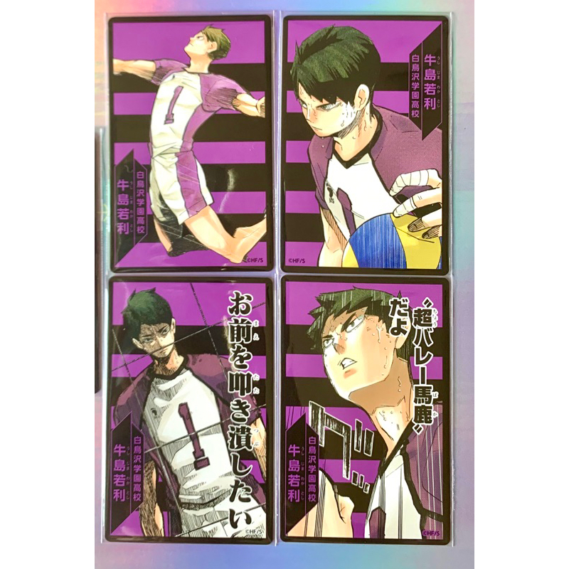 現貨《 ハイキュー排球少年》排球援!! 桌遊小卡新增首購特典