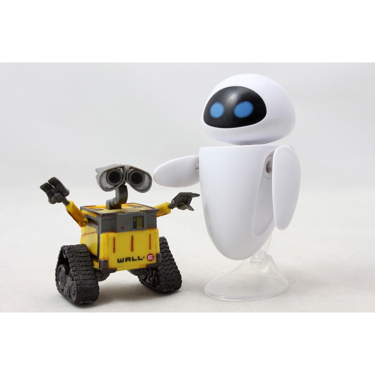 【台灣現貨】Wall.E 機器人 總動員 EVE 瓦力 伊娃 盒裝 公仔 玩具 禮品 模型 玩偶 | 蝦皮購物