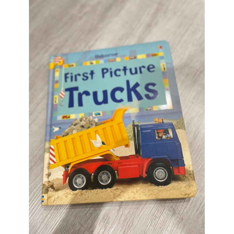 Usborne First Picture Trucks 二手書 硬頁書 | 蝦皮購物