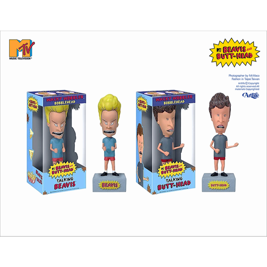 Funko Pop Butt Head Head Knocker Beavis And Butt Head NECA