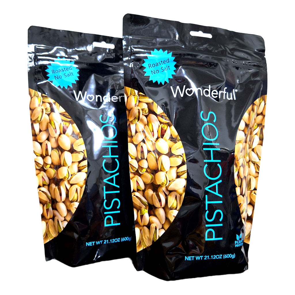 【Costco好市多】WONDERFUL 無調味開心果 600公克 Roasted No Salt Pistachios 蝦皮購物