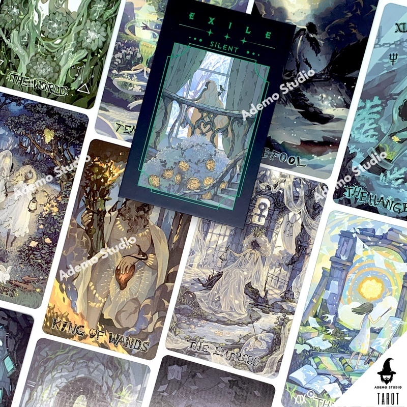 最適な価格 現貨🌜13月亮X塔羅圖像⭐ 塔羅牌沈默典藏 Silence 流放歸途Exile マジック：ザ・ギャザリング