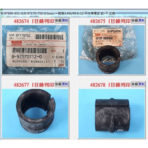 【成皿】8-97170752-0/8-97239-911-0 李子串橡皮 平均桿橡皮 ISUZU 一路發3.5T | 蝦皮購物